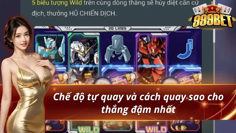 Nổ hũ Gundam cách quay sao cho thắng đậm tiền nhà cái